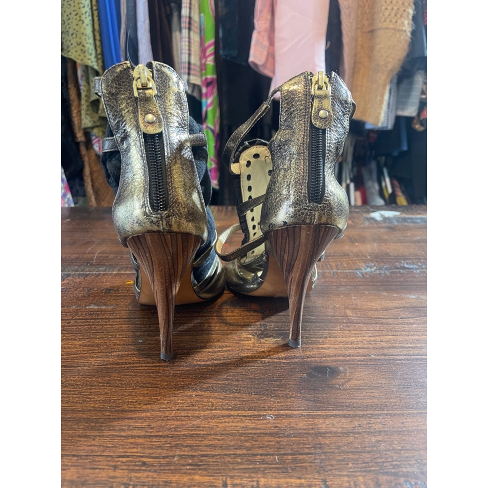 Tracy Reese New York Heels Leather Size 39.5 - Picture 10 of 15